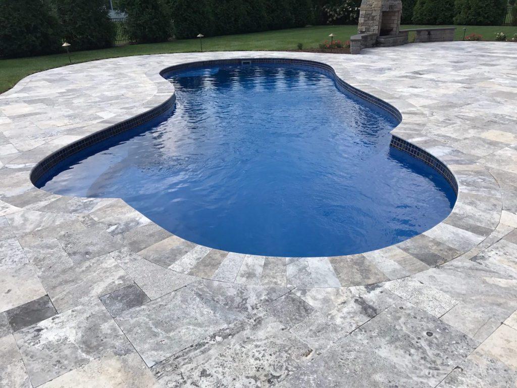 Travertine Pavers - Pool