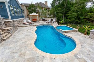 Geometric Swimming Pool