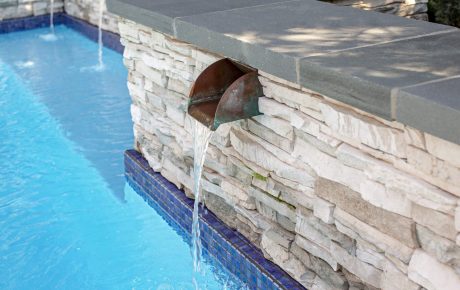 Copper Scuppers waterfall in rehoboth beach