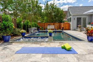Zen Backyard Living Space in Lewes, Delaware