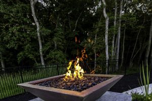 Bobe Fireball on Custom Stone Piers