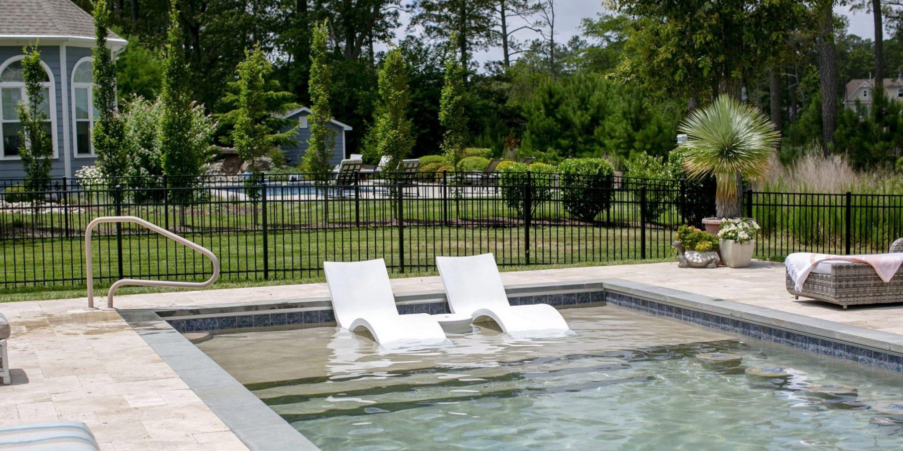 A Pool Ready to Party