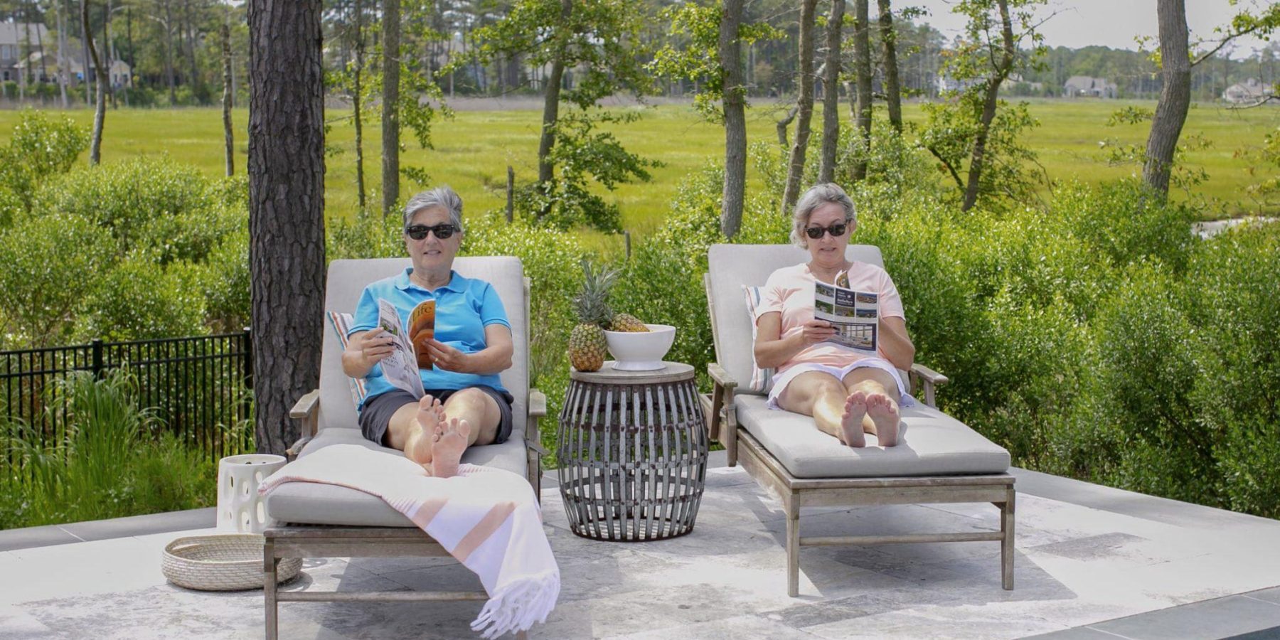Raised Pool on Sloping Yard