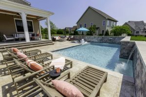 Geometric Concrete Pool