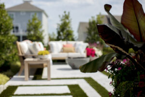 Fake Turf Patio Accents