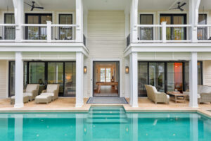 Step right into your luxurious pool